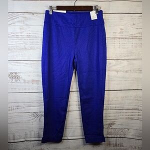NWT Dear Scarlett Royal Blue Pull On Casual Dress Pants Women Size Small & Large